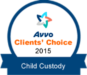 Avvo Clients' Choice Award in Child Custody 2015